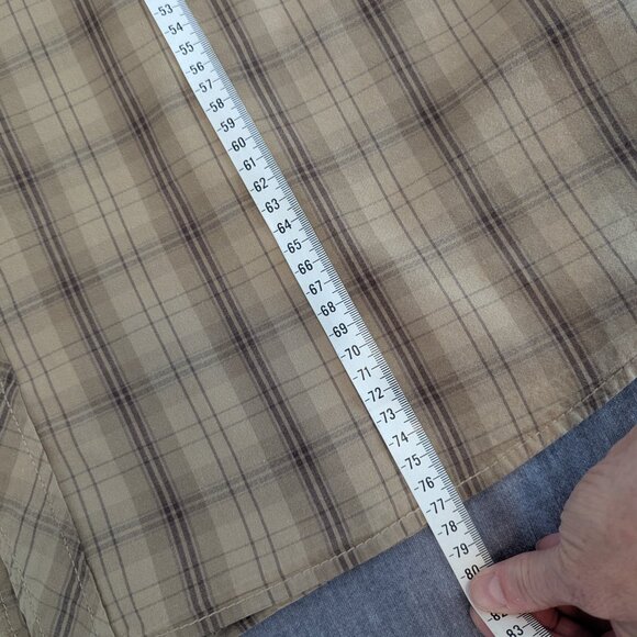 Levis Signature Plaid Shirt Beige - Size XL - Picture 8 of 12